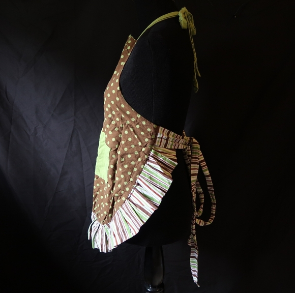 Flirty Apron Green Brown - Picture 2 of 8